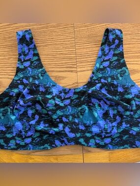 Knix Luxe Lift XXXL Women's Blue & Teal Wireless Comfort Bra